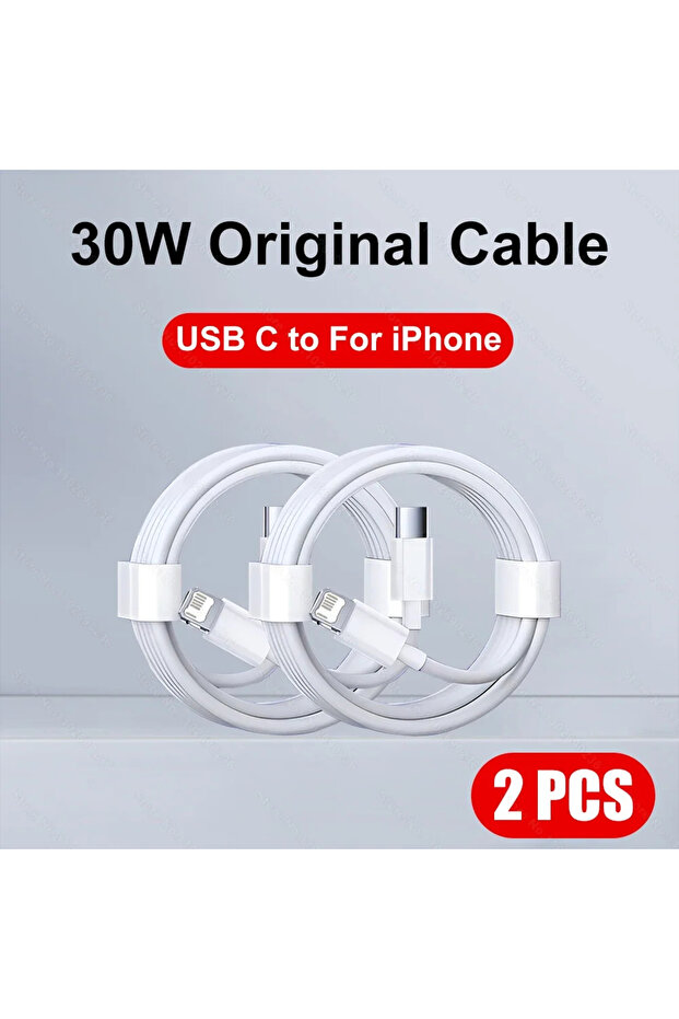 1m 2pcs pd cable PD 20W Fast Charging Cable 1M 2M For iPhone 11 13 12 14 Pro Max Plus Data Line Ca