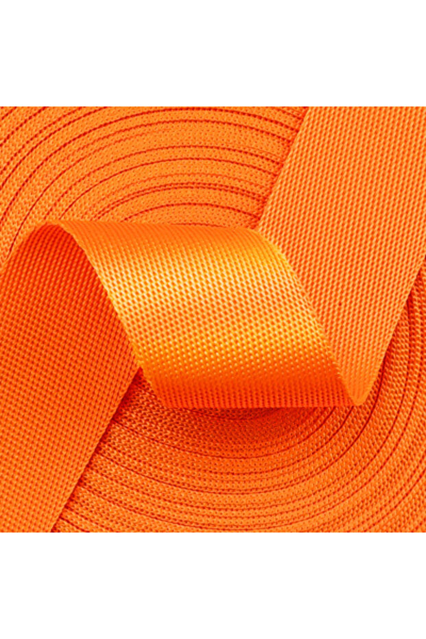 orange 5Yards 25mm Wide Strap Nylon Webbing Knapsack Strapping Safety Belt Strapping Sewing Bag DIY