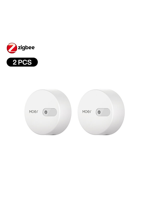 MOES 2PCS ZigBee Human Presence Sensor Detector Radar Wave Detection Sensor for Home Security Tuya S