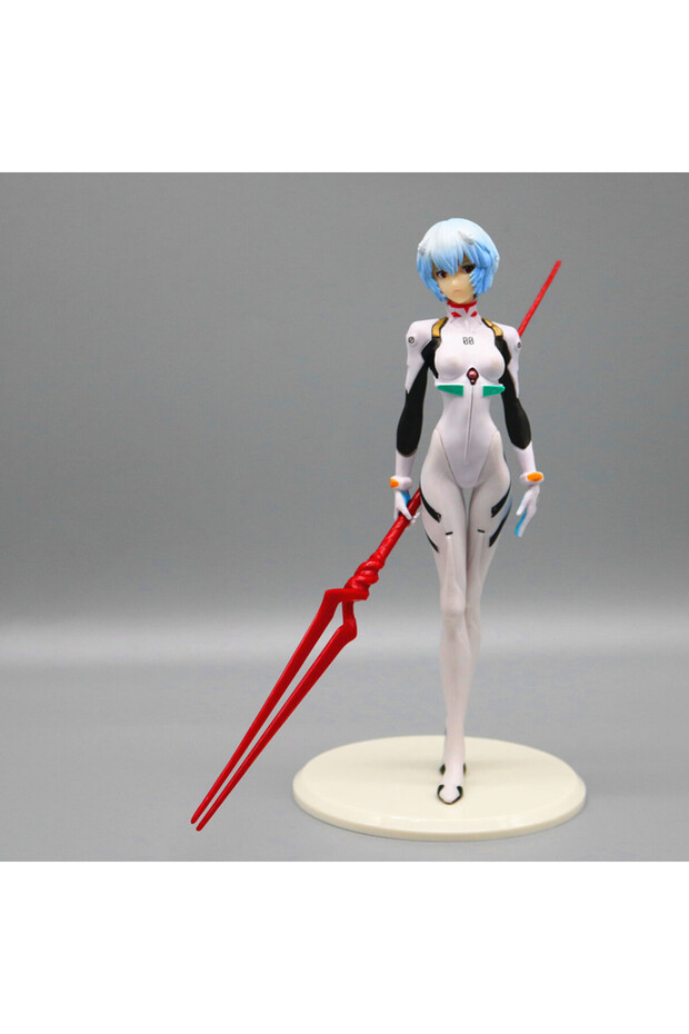 Bandai OPP Bag 22cm New Evangelion Rei Figure Toys Doll Christmas Birthday Gift For Kids Girls
