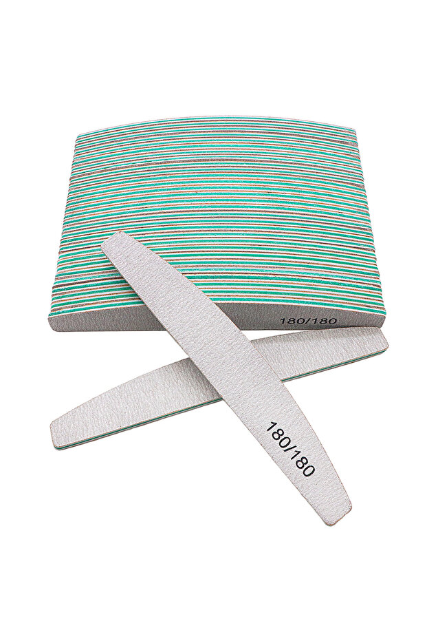 25pcs Grit 180 5/10/25Pcs Professional Nail File 80 to 240 Sandpaper Strong Thick Nail Files Sanding