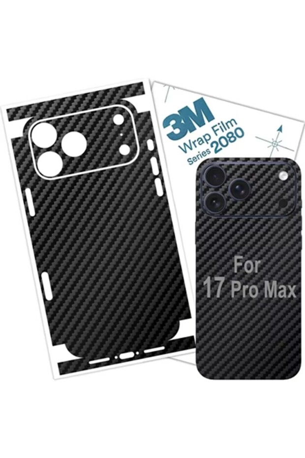For iPhone 17Pro Max Tear Down Carbon Fiber Skin Wrap 3M Change Stickers for IPhone 17 Air 16 15 14