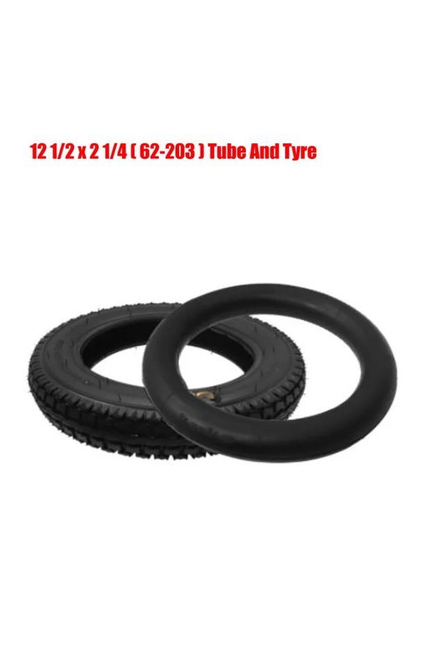 tube and tyre 12 Inch Tire 12 1/2 X 2 1/4 ( 62-203 ) Fits Many Gas Electric Scooters and E-Bike 12