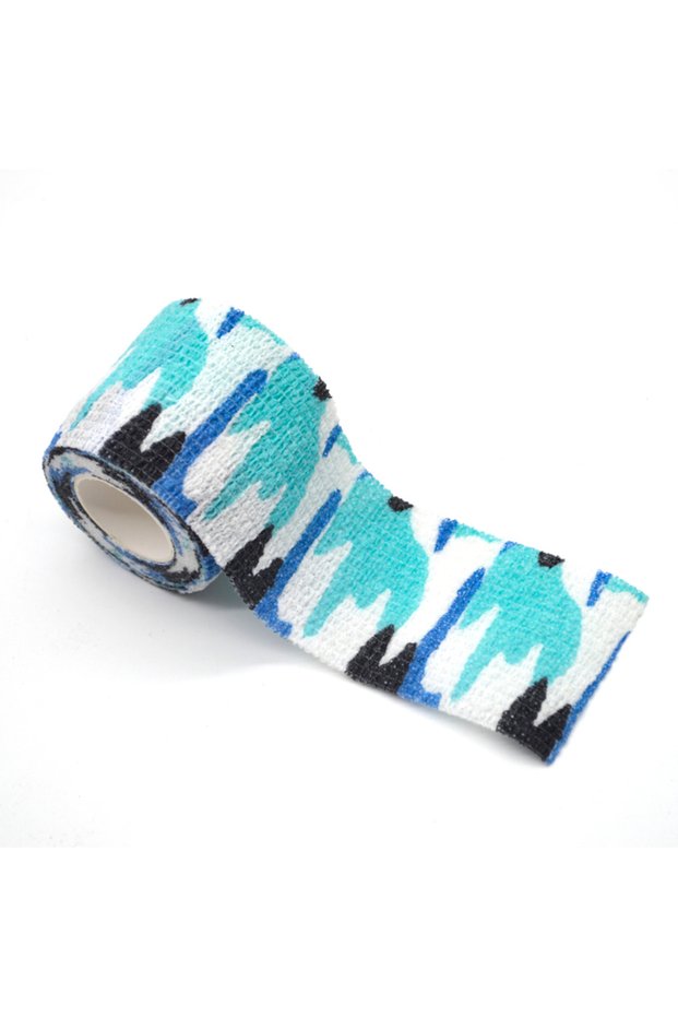 Ocean Camouflage 1Pc 34Colors Tattoo Grip Bandage Non-slip Waterproof Disposable Non-woven Fabric Se