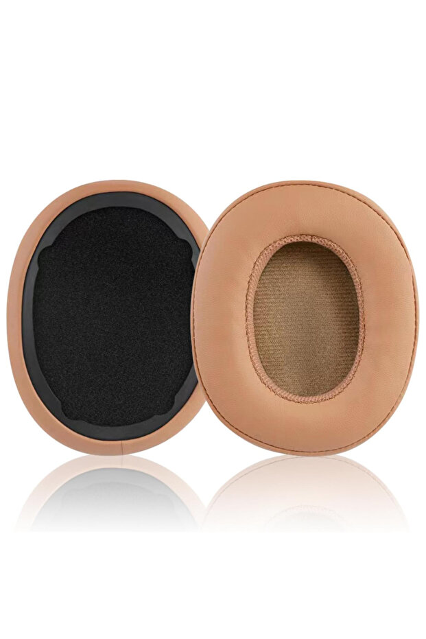 وسائد أذن بديلة بنية اللون تناسب سماعات Skullcandy Crusher اللاسلكية Crusher Evo Crusher ANC Hesh 3 Headp