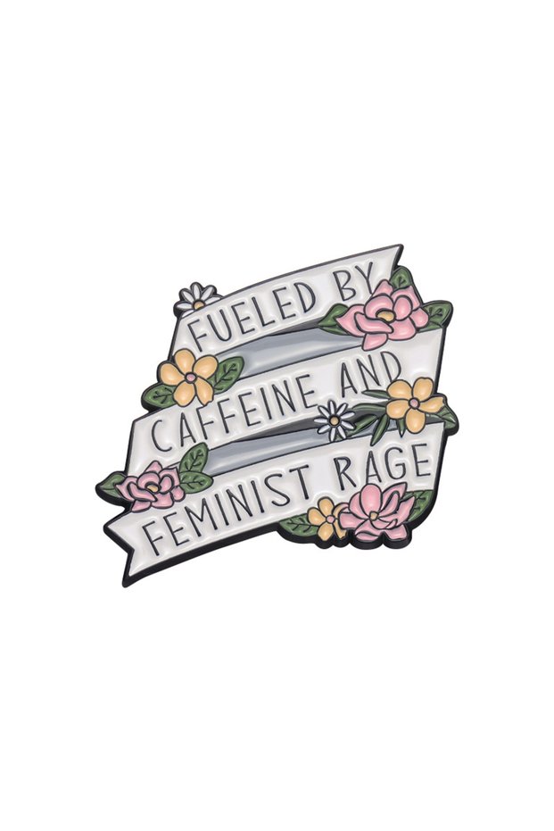 Style 16 Women Girl Power Enamel Pins Feminist Well-behaved Women Rarely Make History Brooches Lape