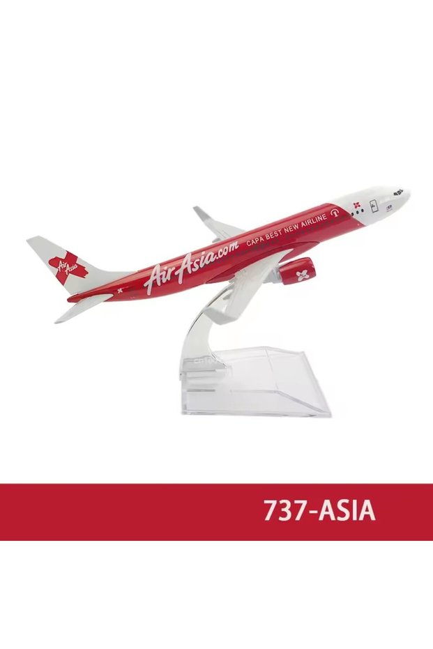 737-ASIA 16CM Diecast Alloy 737 747 757 777 787 Airplane Model Toy Plane Collected Gift Series for C