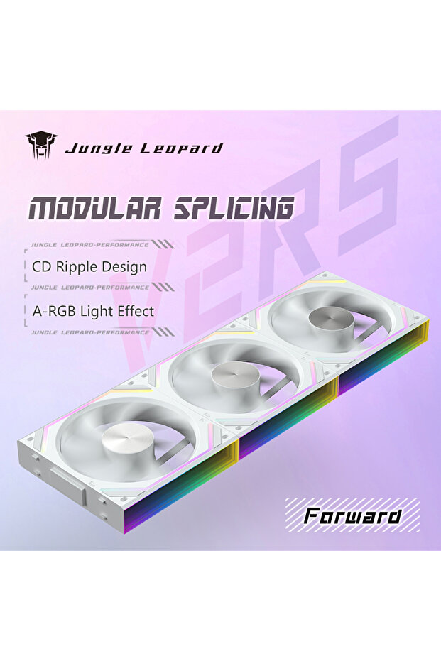 A-RGB Other V2RS W 3in1 Jungle Leopard Interstellar V2RS 120mm ARGB Modular Wireless Splicing Infini