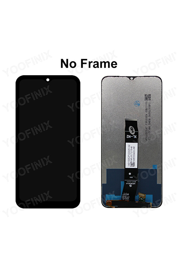 Black No Frame 6.52" IPS For Redmi A1 LCD Display Touch Screen For Redmi A1 Plus LCD 220733SI Digit
