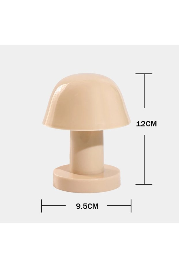 Night Light Mini Creative Mushroom LED Night Light Battery Powered Portable Desktop Sunset Night Lam