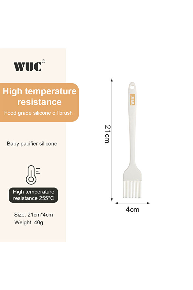 oil brush Silicone Baking Set Cake Cream Spatula Scraper Kitchen Household Egg Whisk Barbecue Oil Br