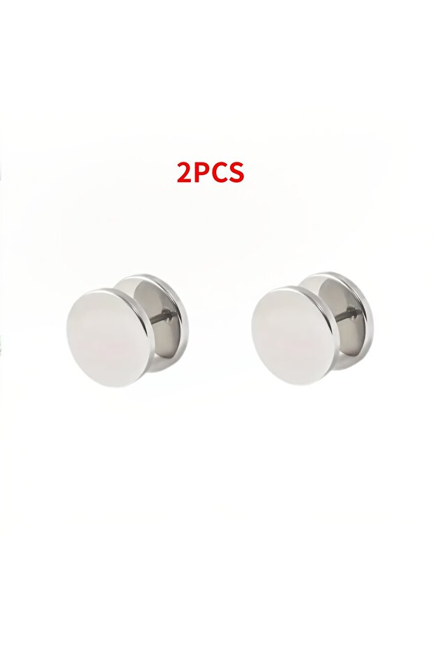 2pcs White 2/4pcs Seamless Spiral Buckle Clip Cuff Fastener for Fashion Buttons on Sweaters Collars