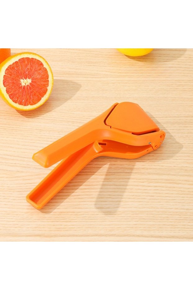 orange Manual Foldable Lemon Squeezer, Portable Hand Press Juicer, Citrus Orange Pressing Tool for H