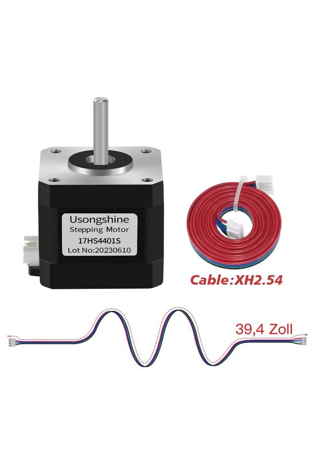 17HS4401-XH2.54 Nema17 Stepper Motor 17HS4023 17HS4401S 4Motor 2BGYH 4-lead 1.0A 13N.cm for CNC Lase