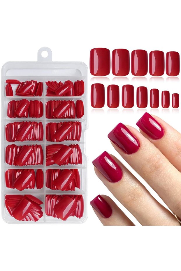 Beige 120pcs -box Almond White French Fake Nails for Stylish Women & Girls, Perfect for Daily Chic o