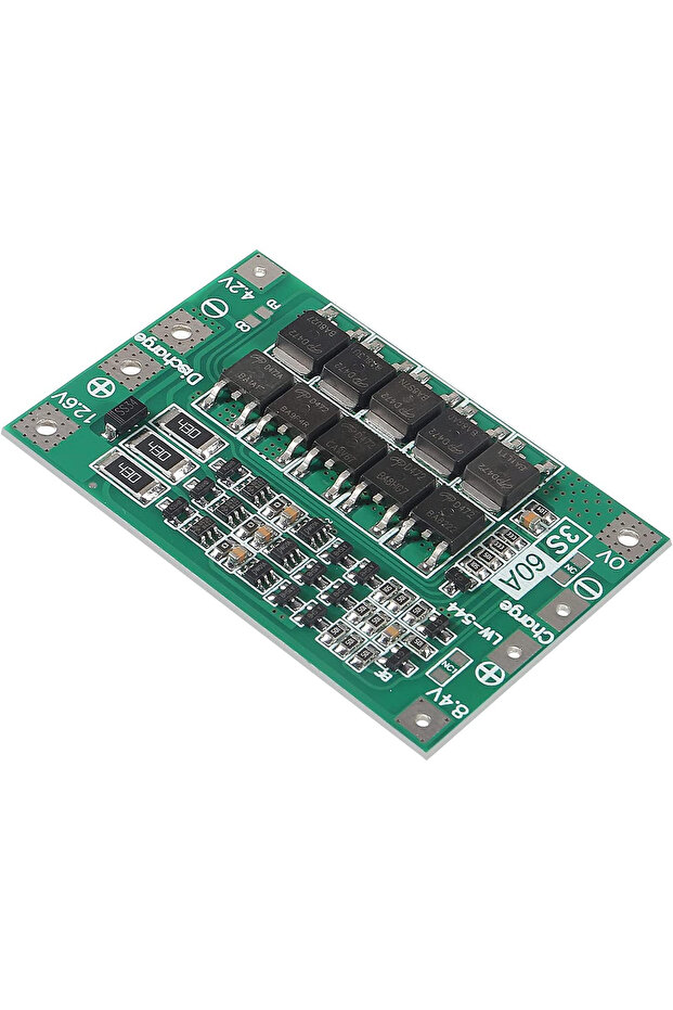 3S 60A Balance 3S 4S 40A 60A Li-ion Lithium Battery Charger Protection Board 18650 BMS For Drill Mot