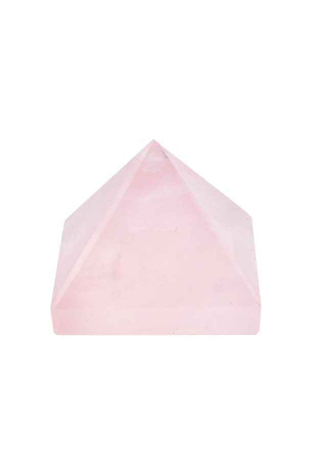 3x3cm Natural Rose Quartz 1PC Natural Rose Quartz Pyramid Crystal Quartz Energy Healing Stone Reiki