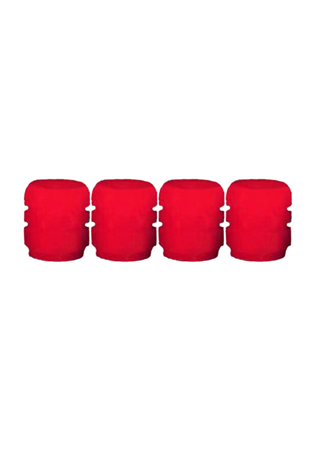 Red 4Pcs 20Pc Luminous Valve Caps Fluorescent Night Glowing Decor Car Motorcycle Bicycle Wheel Hub V