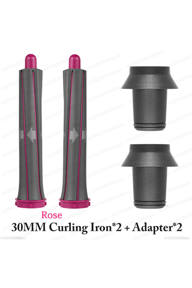 30MM Rose 2PCS Hair Dryer Curling Attachment 30mm Automatic Curling Nozzle For Dyson Supersonic Hair