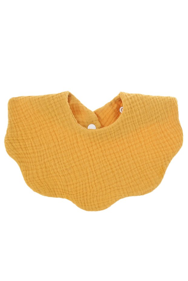style 3 1pcs Cotton Soft Baby Bibs Solid Color Infant Bib Newborn Burp Cloths Bandana Scarf for Kids