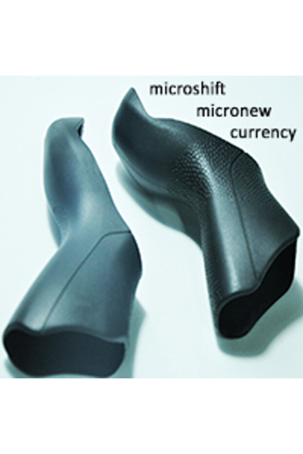 mircoshift Black Mircoshift Bicycle Hand Change Protective Cover for Bicycle Handlebars Is Suitable
