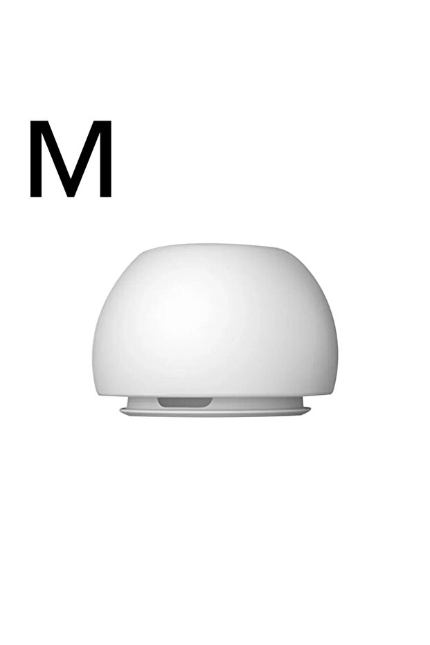 4 أزواج من أطراف الأذن البديلة البيضاء مقاس M لسماعات AirPods Pro من الجيل الأول والثاني، من 1 إلى 4 أزواج من أطراف الأذن المصنوعة من السيليكون