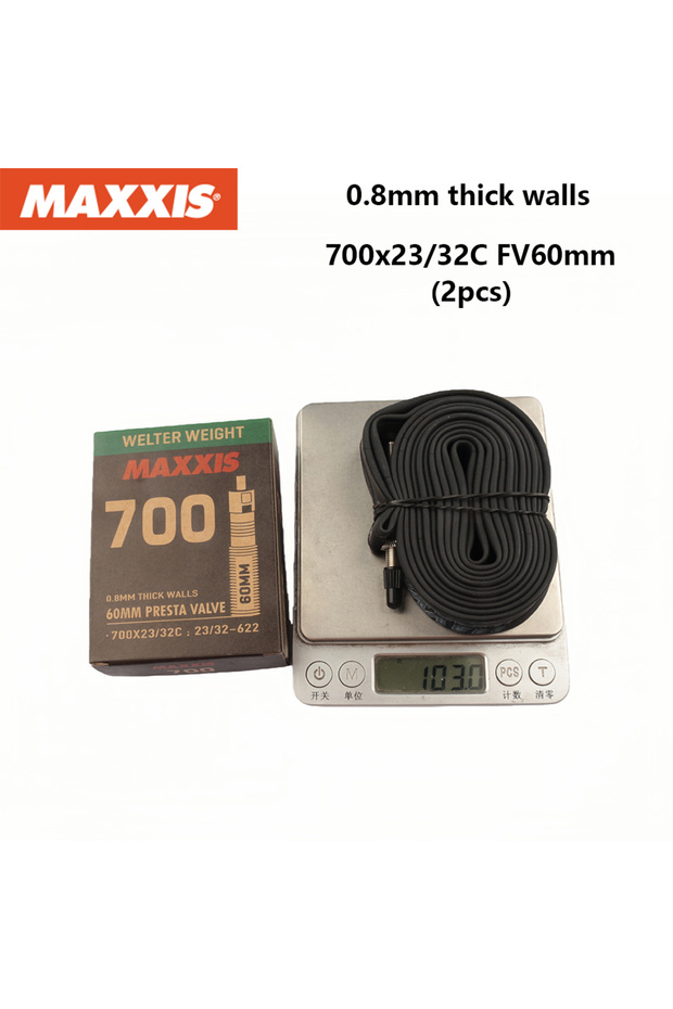 700x23-32 FV60 x2 2PCS MAXXIS WELTER WEIGHT Bicycle Inner Tube 26/27.5/29 Inner Tube Of Mountain Bik