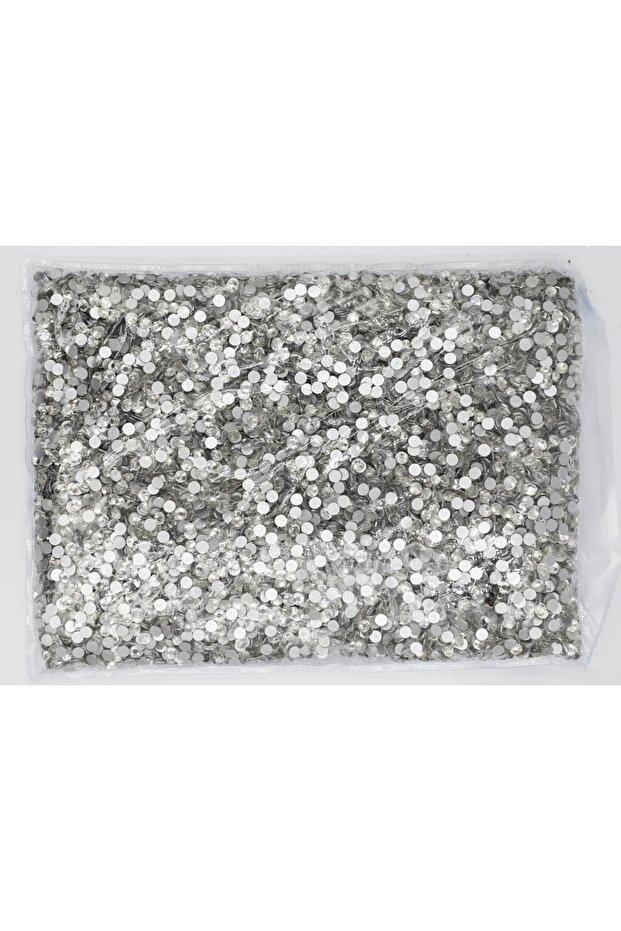 SS30 2880pcs Crystal Clear Big Bulk Package SS3-SS30 Flatback Non Hotfix Crystal Nail Art Rhinestone