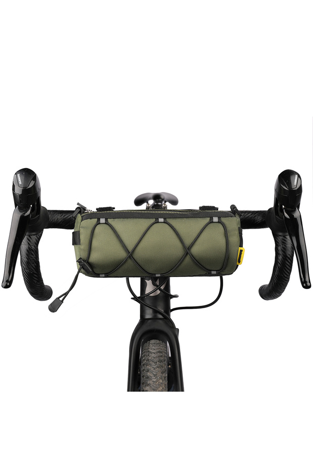 RK9103-2.4LGreen Bike Bag Portable Handlebar Pannier Multi-purpose Large Capacit