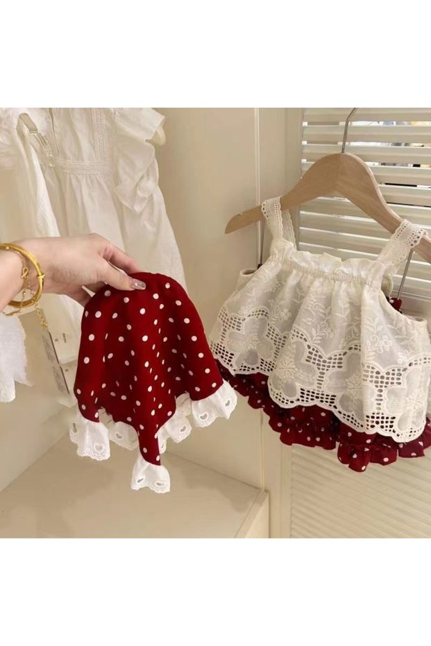 80 A New Fashion Photography Prop Set Summer Flower Western Style Three Piece Little girl set Includ