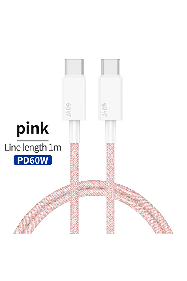 شاحن جداري سريع ثنائي المنافذ بقوة 65 واط بتقنية GaN المسطحة، مزود بمنفذ USB-C، وحامل طاقة صغير الحجم قابل للطي.