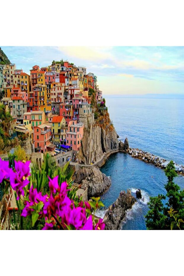 508Cinque Terre 500 Pieces Jigsaw Puzzle Various Landscape Patterns Jigsaw Puzzle Educational Toy fo