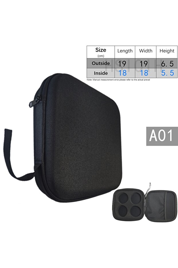 A01 Earphone Data Storage Bag Cable Organizer Multimeter Electronic Box Bags Zipper Pouch Tech Gadg