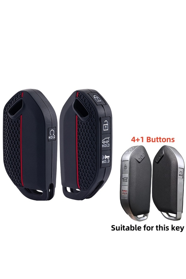 1Pcs 5 Bottons 3/4/5 Buttons Silicone Car Key Case Cover Fob Holder For Kia Picanto Sorento MQ4 Carn