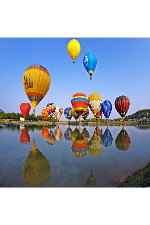 515Balloon On Water 500 Pieces Jigsaw Puzzle Various Landscape Patterns Jigsaw Puzzle Educational To