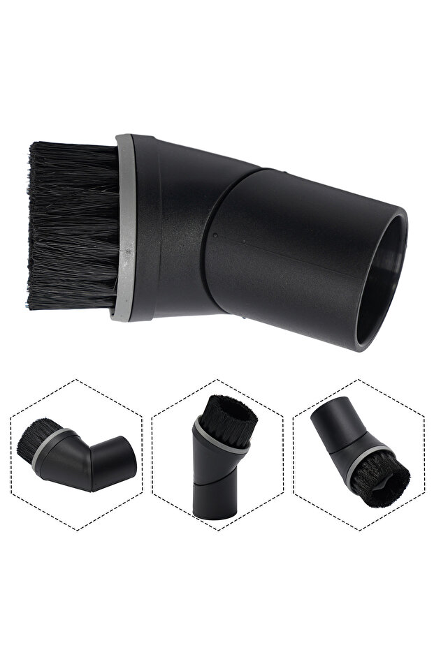 A Round Brush Swivel Dusting Brush Attachment For Miele S Series Vacuum SSP-10, 07132710 35mm Vacuum