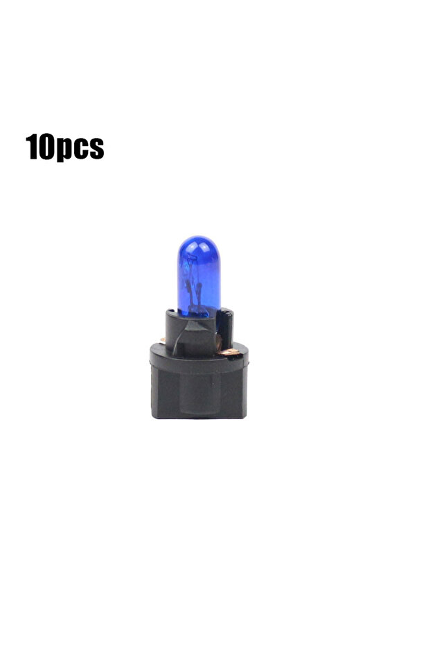 blue 10pcs 1/5/10Pcs T5 LED Car Light Automobiles Light-emitting Diode Instrument Gauge Dashboard Li