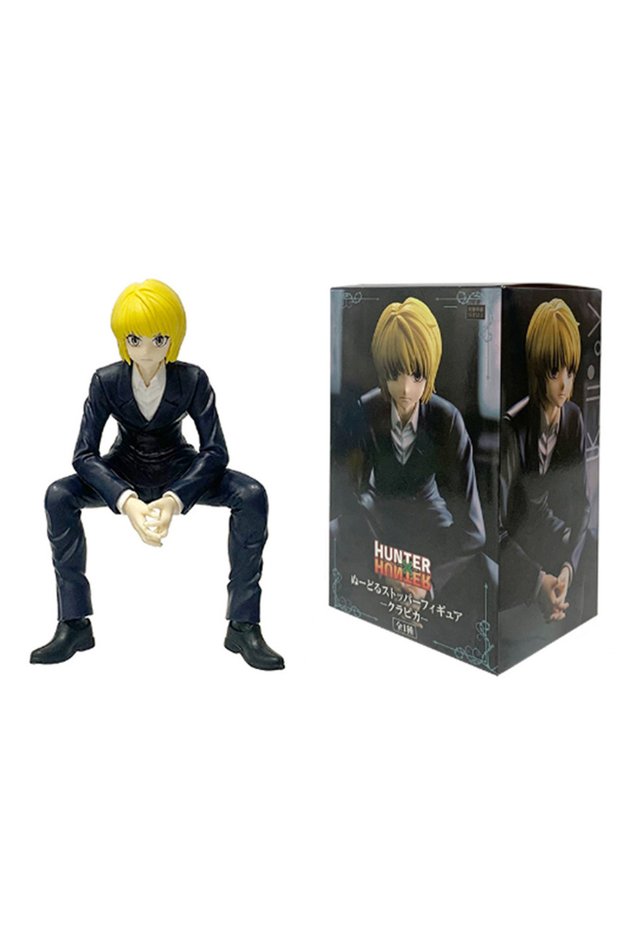 WITH BOX Anime Hunter×Hunter Figure Kurapika Action Figure Chrollo Illumi Hisoka Figurine Collection