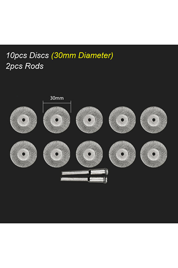 عجلات قرص القطع الماسي مقاس 30 مم، أداة دوارة، شفرة المنشار الدائرية لمثقاب Dremel Mini M