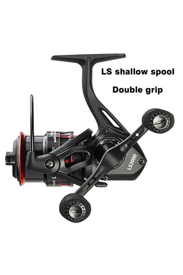 3000 Series LS double grip LINNHUE Fishing Reel Lure 1000 2000 3000 Spinning Reel Double Grip Deep S