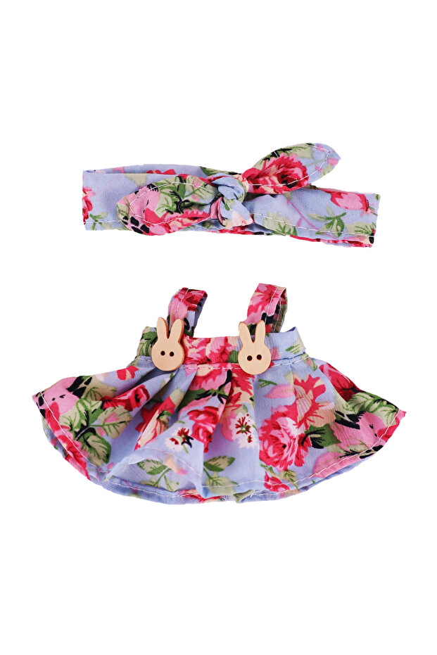XM2189 For 17Cm Plush Doll Labubu Clothes Accessories Pants Skirts Cute Overall Doll Shoes Leather S