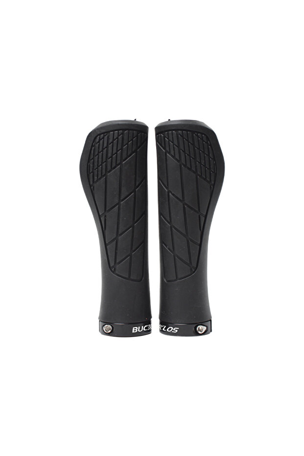 Ergonomic-Black BUCKLOS Bicycle Handlebar Grip Ergonomic Lock on Bike Handle Cover Shock-absorbing C