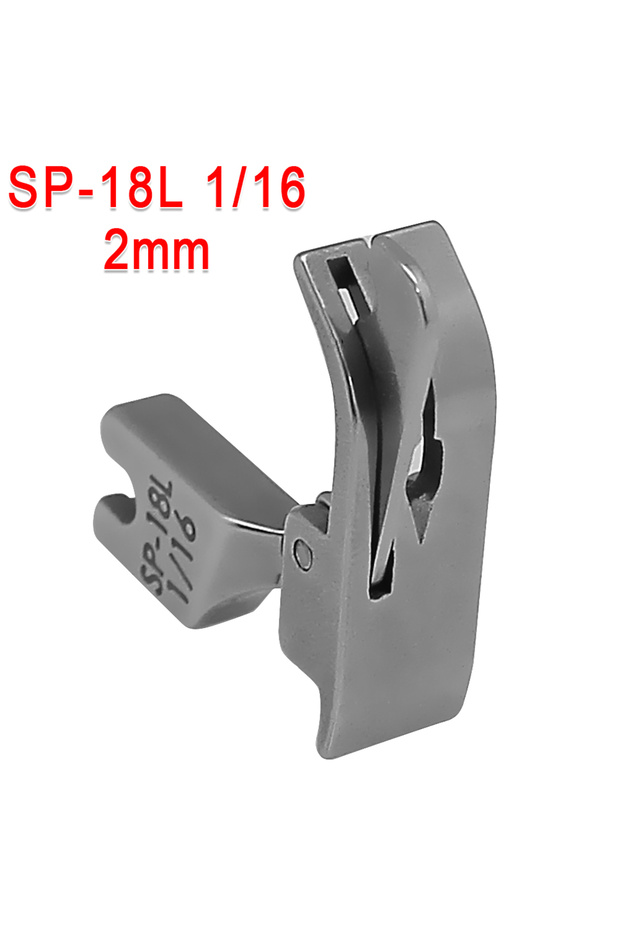 8 SP-18 دليل الحافة اليسرى / اليمنى لضاغط القدم للوصول إلى ماكينة الخياطة الصناعية ذات الإبرة المسطحة للسيارة.