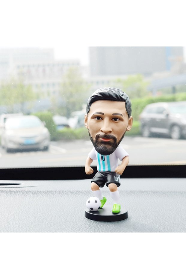 Spring massey Football star doll car ornament gives boys gifts C Ronaldo star week character Neymar