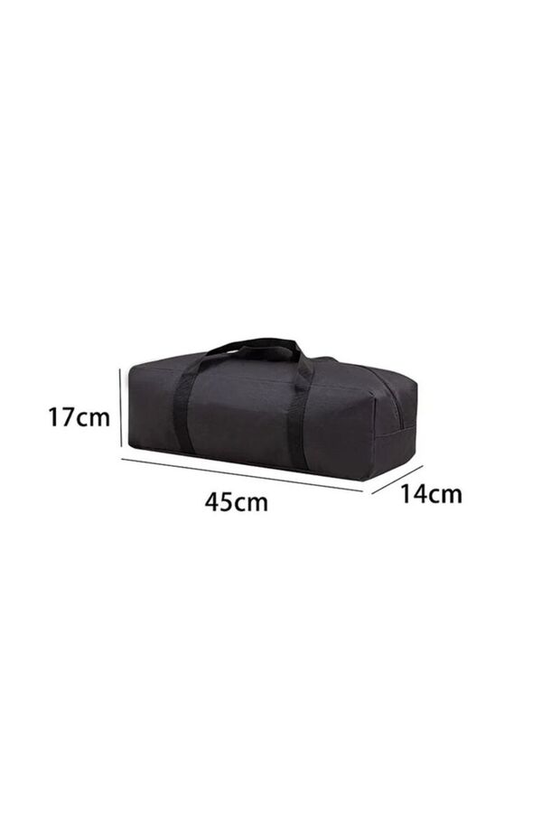 45X17X14cm Oxford Cloth Mobile Luggage Bag Outdoor Waterproof Tent Storage Bag Laundry Shopping Bag