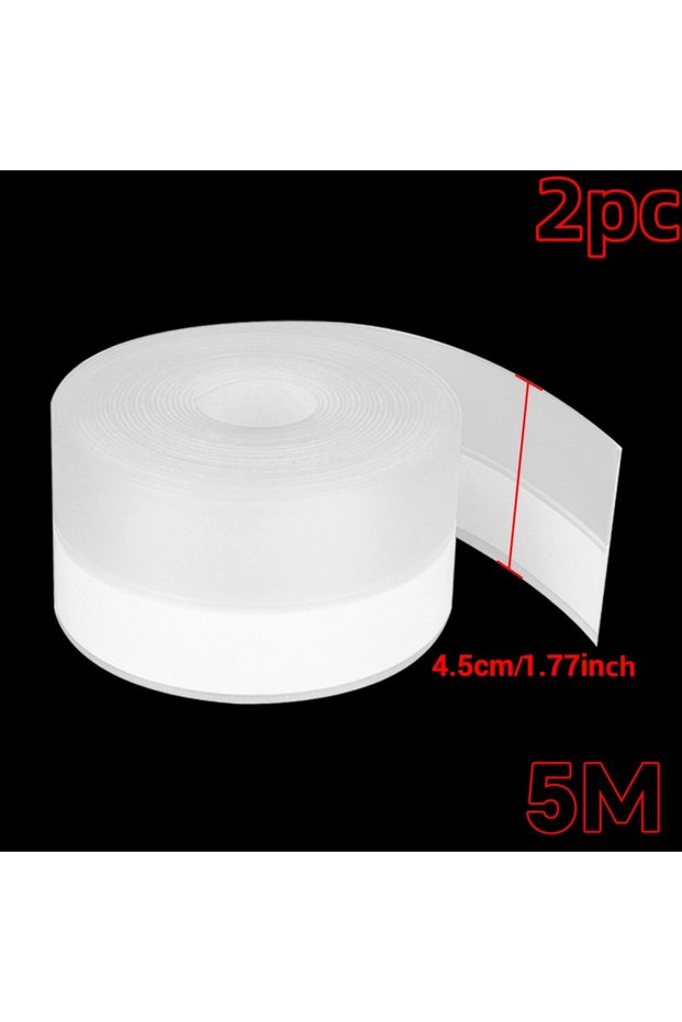 5M 45mmx2pc Sealing Strips, Dust-Proof and Sound-Insulating Silicone Anti-Collision and Weatherproof