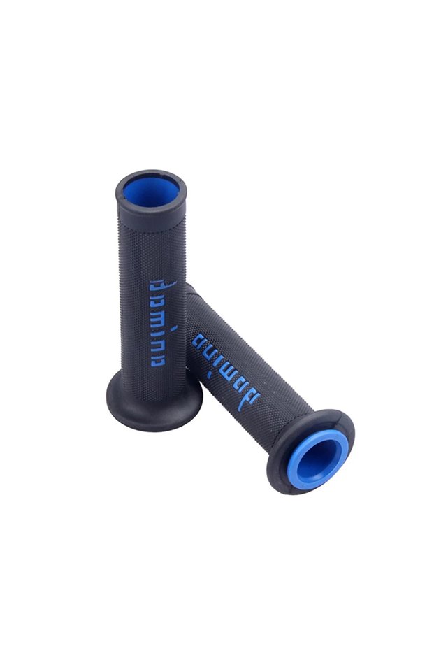 blue 7/8 Inch 22/24mm Motorcycle Grips Gel Domino Grips for KTM YAMAHA Universal Pit Bike Motoc...