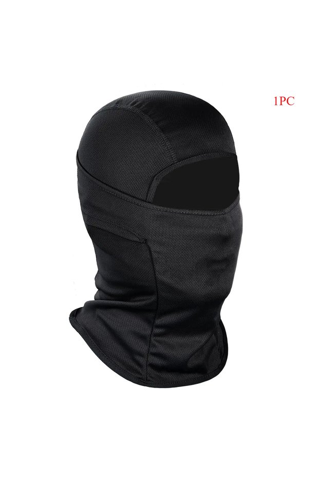 black1PC 1/2/3PCS Balaclava Ski Mask Full Face Cover for Men Women Breathable Outdoor Sports Face Ma