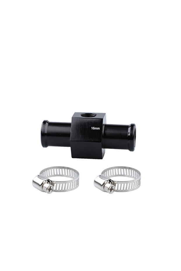16mm Black Water Temp Gauge Radiator Temperature Water Temp Joint Pipe Sensor 18MM 20MM 22MM 24MM Ho
