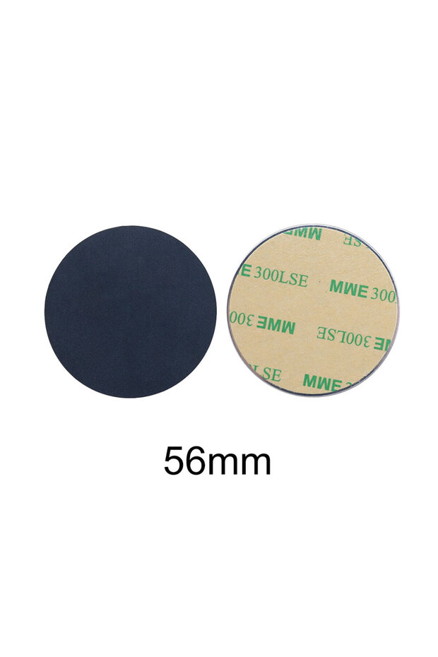 56mm JCD 10pcs Black Magnetic Metal Plate For Car Phone Holder Universal Iron Sheet Disk Sticker Mou